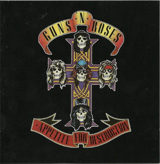 Guns N' Roses ‎– Appetite For Destruction - CD - 1996 - Geffen Records ‎– GED 24148, Rock – Nº 1 - CD Como Nuevo (M-) / Portada Muy Buen Estado (VG+)