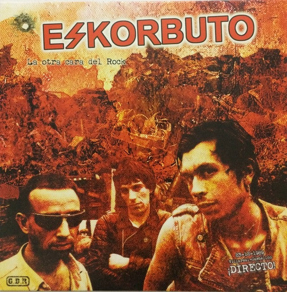Eskorbuto - La Otra Cara Del Rock (LP, Album, Rojo / Red)
