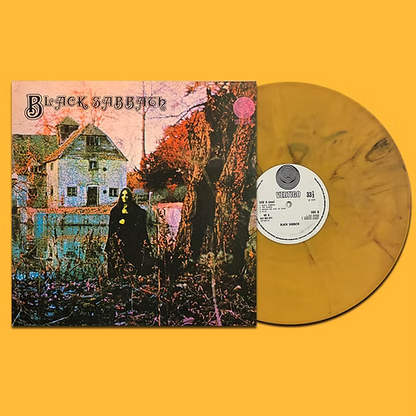 BLACK SABBATH LP Black Sabbath (Mustard Marbled Coloured 180 Gram Vinyl)