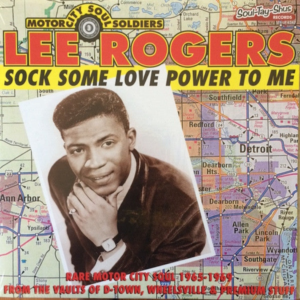 Lee Rogers ‎– Sock Some Love Power To Me - LP - 2000 - Soul-Tay-Shus ‎– STS LP 6347 - USADO / USED (M- / M-)