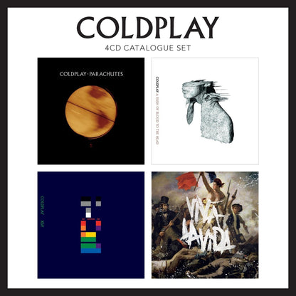Coldplay - 4CD Catalogue Set - 4xCD Box Set