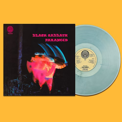 BLACK SABBATH LP Paranoid (Clear Blue Coloured Vinyl) Swirl Vertigo Label