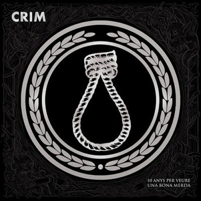 Crim - 10 Anys Per Veure Una Bona Merda - LP Color - Bcore Disc, Contra Records, HFMN Crew, Pirate Press Records