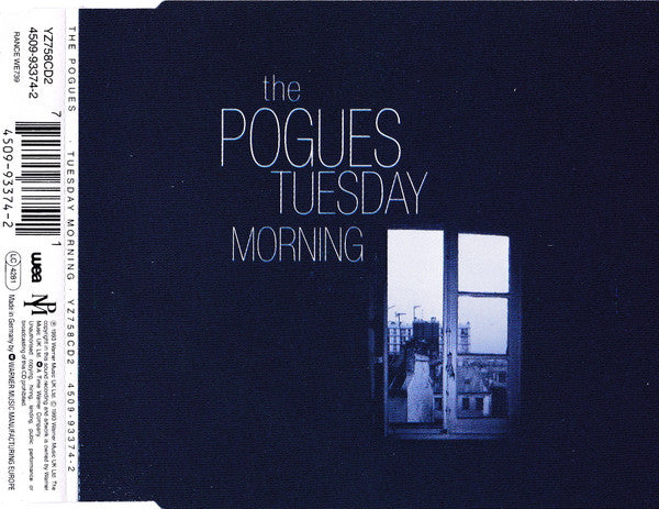 The Pogues – Tuesday Morning - CD, Single, CD2 - 1993 - WEA – YZ758CD2, WEA – 4509-93374-2