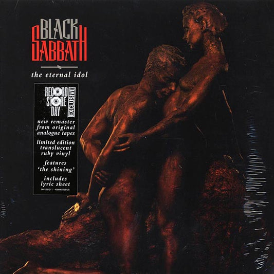 Black Sabbath – The Eternal Idol - LP - Record Store Day Limited Edition, Reissue, Remastered, Translucent Ruby - Includes an insert