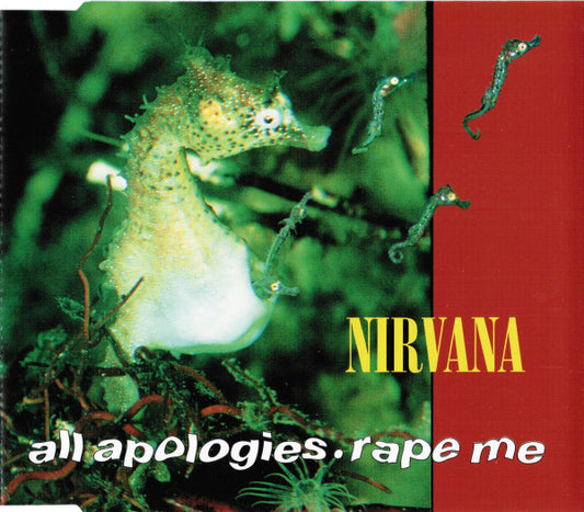 Nirvana ‎– All Apologies • Rape Me - CD-Single -  Geffen Records ‎– GED21880, Sub Pop ‎– GED21880 - Nuevo sin usar pero no precintado / New and unplayed but not sealed.