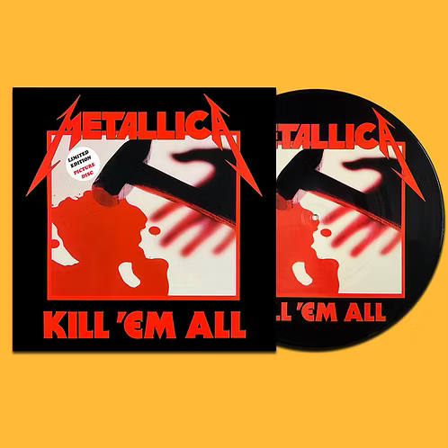 METALLICA LP Kill 'Em All (Picture Disc with Cover and Insert)