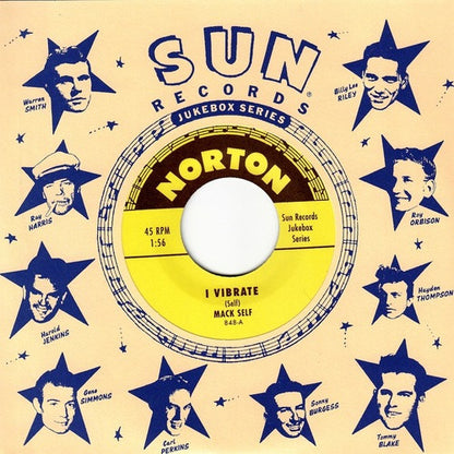 Mack Self / Macy Skipper – I Vibrate / Bop Pills - 7" - 2001 - Norton Records – 848 - Vinilo Como Nuevo / Portada Como Nueva (M-/M-)