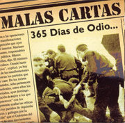 MALAS CARTAS: 365 dias de odio CD