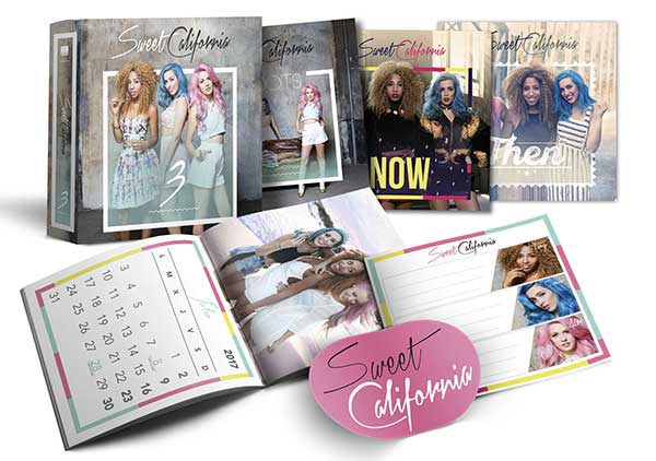 Sweet California – 3 - CD + Calendario 2017 + Pegatinas + Parche - 2016 - WEA – 9029587742, Tool Music – 9029587742