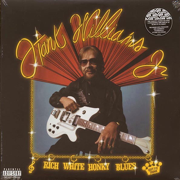 Hank Williams Jr. - Rich White Honky Blues - LP