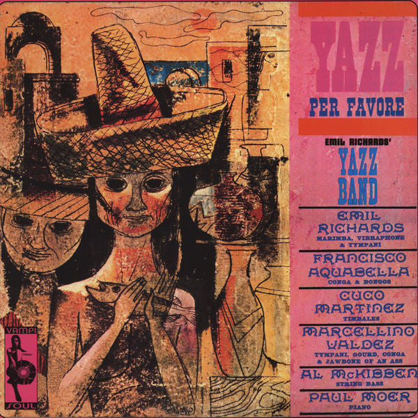 Emil Richards' Yazz Band – Yazz Per Favore - LP - 2002 - Vampi Soul – VAMPI LP 008 - USADO / USED (M- / M-)