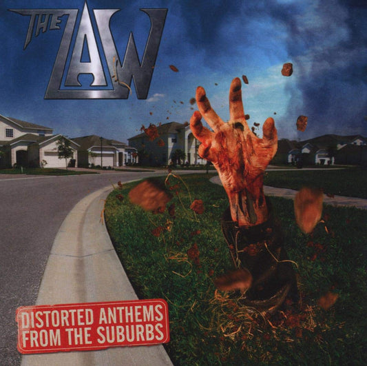 The Law – Distorted Anthems From The Suburbs - CD - 2008 - Metal Central – MCRCD 002