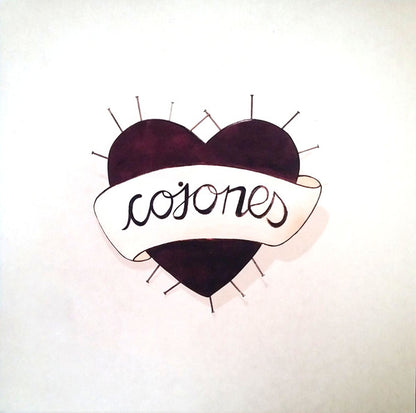 Santi Campos – Cojones - LP - 2016 - Rock Indiana – LINDI 423 - Vinilo Como Nuevo / Portada Como Nueva (M-/M-)