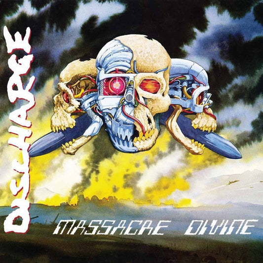 Discharge ‎– Massacre Divine - LP - RED - 2016 - Let Them Eat Vinyl ‎– LETV455LP