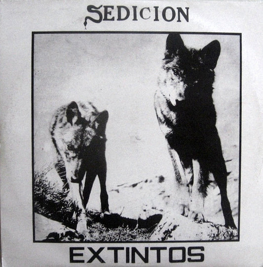 Sedicion – Extintos - LP - 2010 - Bambam Records – Bam-Vinil 001 - Nuevo sin usar pero no precintado / New and unplayed but not sealed.