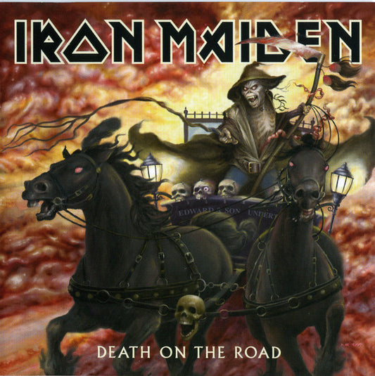 Iron Maiden – Death On The Road - 2xCD - CDs Muy Buen Estado / Portada Como Nueva (VG+/M-)