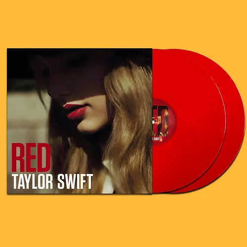 TAYLOR SWIFT 2xLP Red (Red Coloured Vinyls) with 6 Bonus Tracks Gatefold Cover