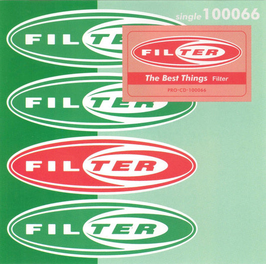 Filter ‎– The Best Things - CD-SG - Promo - 2000 - Reprise Records ‎– PRO-CD-100066 - USADO / USED (VG+ / VG+)