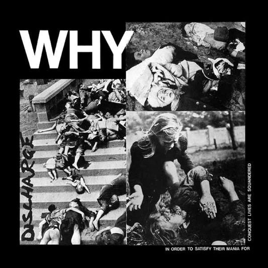 Discharge – Why - CD - Digipak - 2007 - Captain Oi! – AHOY DPX 619