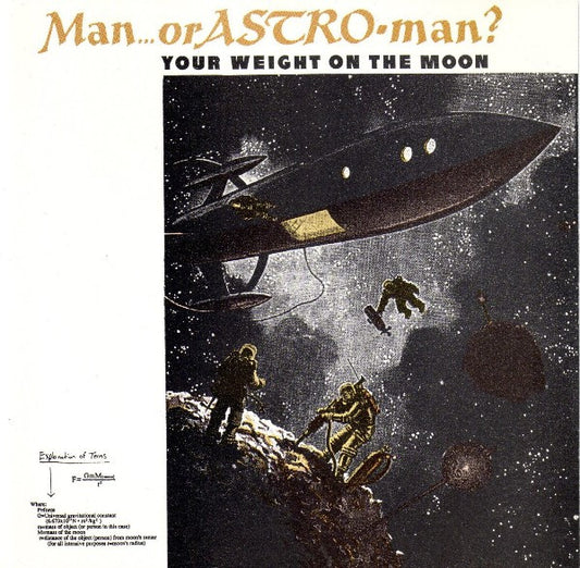 Man Or Astro-Man? – Your Weight On The Moon - CD - Muy Buen Estado / Very Good Condition (VG+ / VG+)
