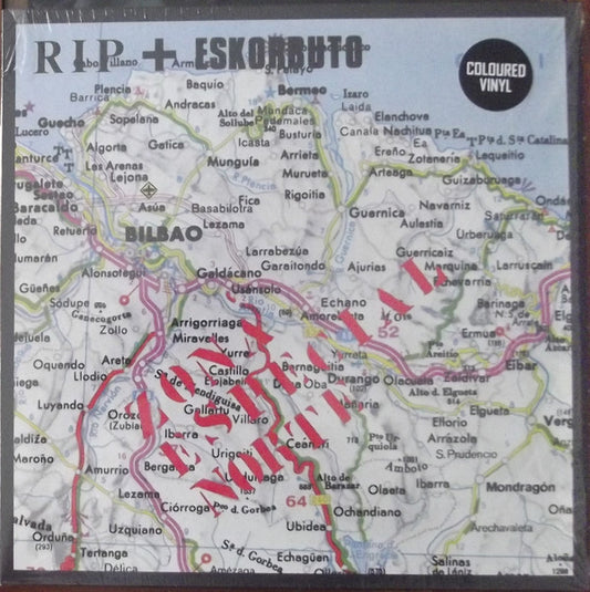 R.I.P. + Eskorbuto ‎– Zona Especial Norte - LP - Azul / Blue - 2021 - Munster Records ‎– MR 288, Spansuls Records