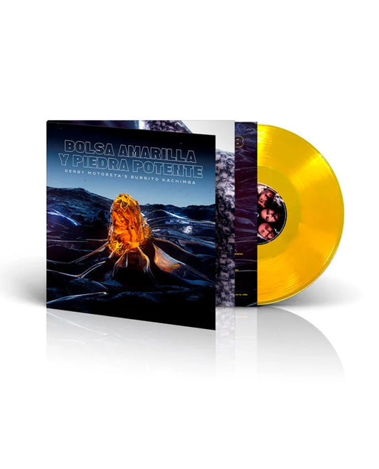 Derby Motoreta’s Burrito Kachimba LP Vinilo "Bolsa Amarilla y Piedra Potente" - NUEVO / NEW - DISPONIBLE EN 5-7 DÍAS / AVAILABLE IN 5-7 DAYS