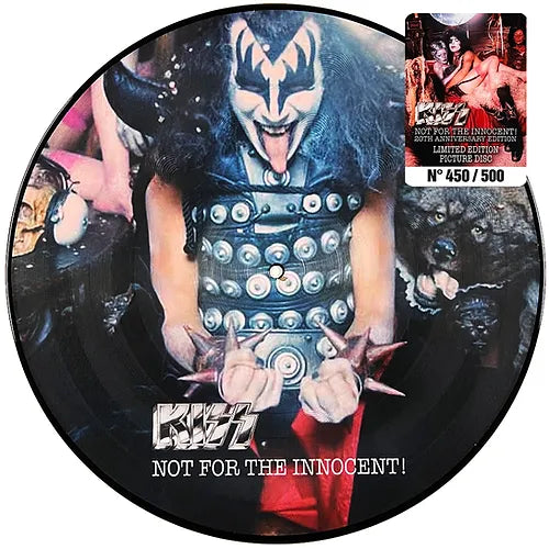 KISS LP Not For The Innocent! 20Th Anniversary Edition (Picture Disc 500 Copies)