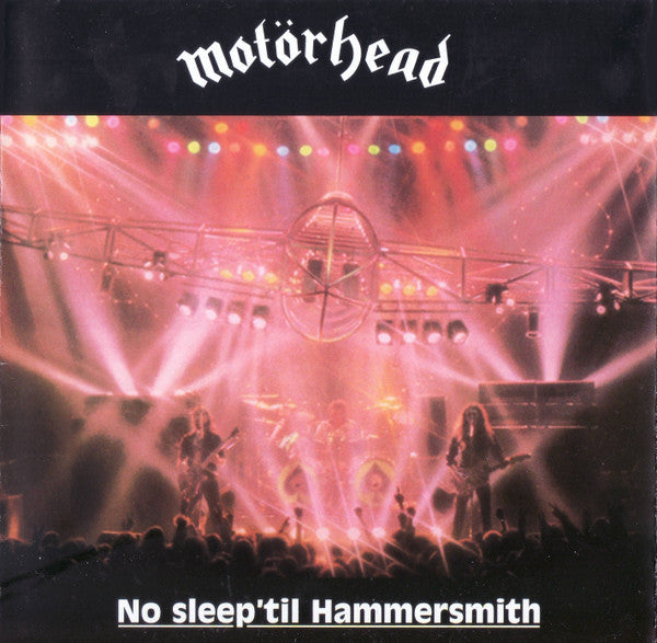 Motörhead – No Sleep 'til Hammersmith - CD - Muy Buen Estado / Very Good Condition (M / VG+)