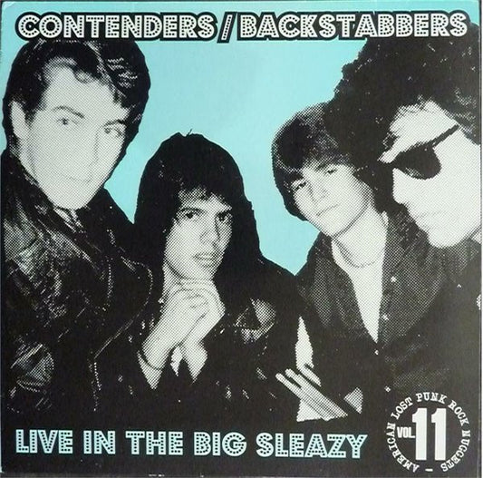 Contenders / Backstabbers - Live In The Big Sleazy (LP, Album)