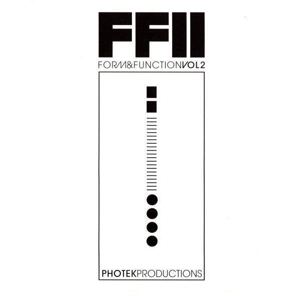 Photek Productions – Form & Function Vol 2 - CD - 2007 - Sanctuary – SANCD433