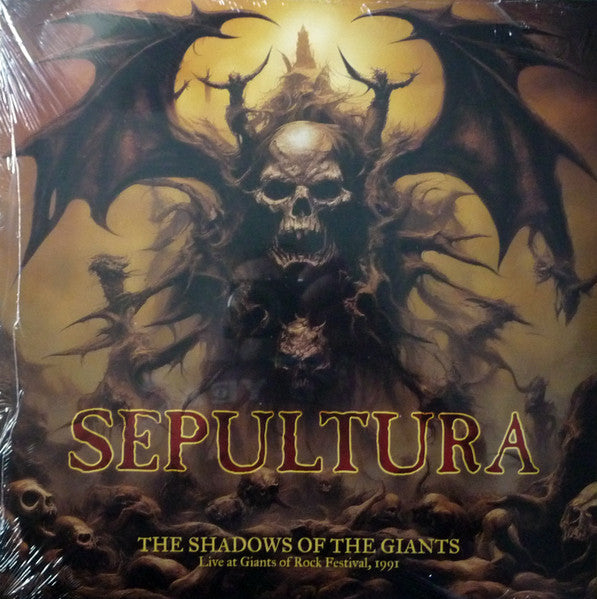Sepultura – The Shadows Of The Giants - Live At Giants Of Rock Festival 1991 - LP - 20024 - Upward Vortex Recordings – UPVO003