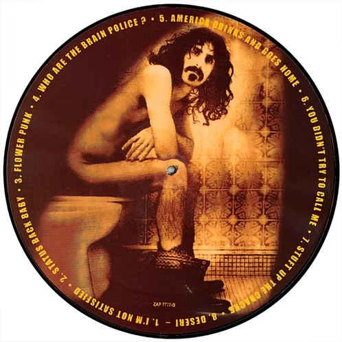 FRANK ZAPPA LP Zappa In the Crapper (Picture Disc)