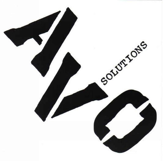 AVO – Solutions - 7" - 2001 - Kangaroo Records – Como Nuevo / Like New (M- / M-)