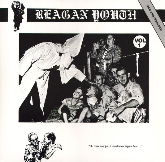 Reagan Youth – Vol. 1 - LP - ROJO / RED - 1990 - New Red Archives – NRA11 - Como Nuevo / Like New (M- / M-)