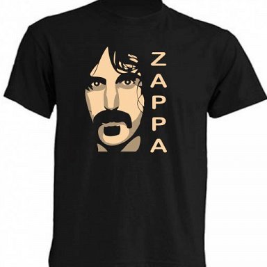 Frank Zappa - Camiseta / T-Shirt / Tallas – Sizes: S/M/L/XL/XXL