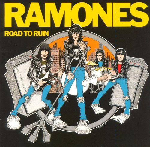 Ramones ‎– Road To Ruin - LP - 180 gram - 2001 - Sire ‎– SRK 6063 - Vinilo Como Nuevo / Portada Muy Buen Estado (M-/VG+)