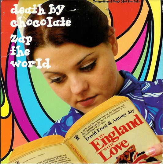 Death By Chocolate – Zap The World - LP - Naranja / Orange - 2002 - Siesta – siesta 156 - Nuevo sin usar pero no precintado / New unplayed but not sealed.