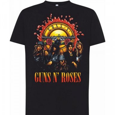Guns n' Roses - Camiseta / T-Shirt / Tallas – Sizes: S/M/L/XL/XXL