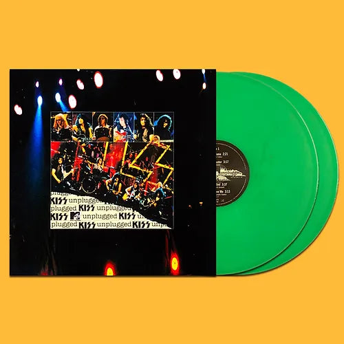 KISS 2xLP MTV Unplugged (Green Coloured Vinyl)