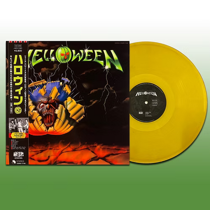 HELLOWEEN LP Helloween (Yellow Translucid Colour) with OBI