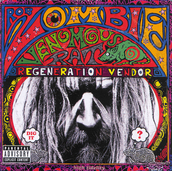 Rob Zombie – Venomous Rat Regeneration Vendor - CD - Muy Buen Estado / Very Good Condition (VG+ / VG+)