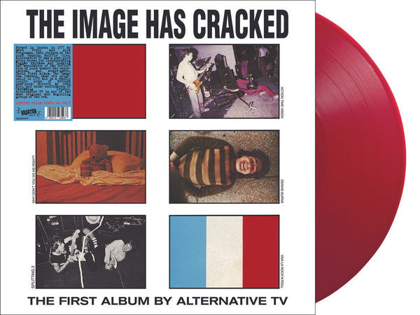 Alternative TV - The Image Has Cracked (LP, Album, RE, Rojo / Red)