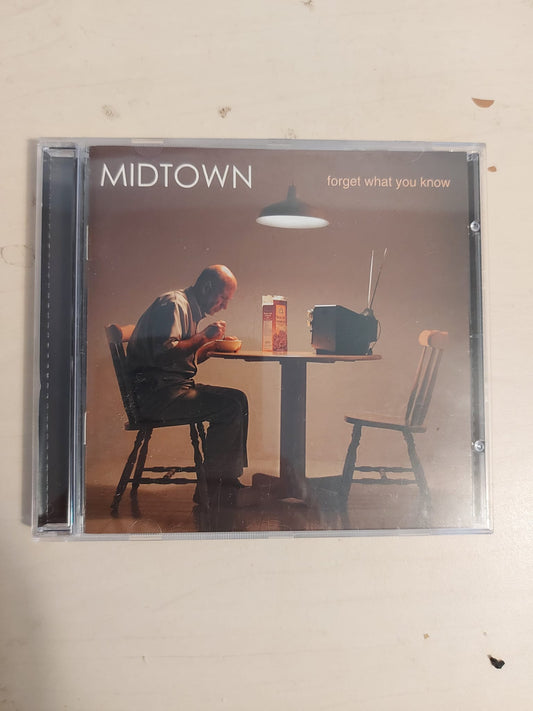 Midtown ‎– Forget What You Know - CD - Agujero en Código de Barras - Muy Buen Estado / Very Good Condition (M- / VG+)