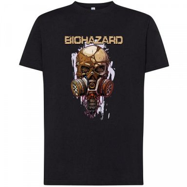 Biohazard - Camiseta / T-Shirt / Tallas – Sizes: S/M/L/XL/XXL