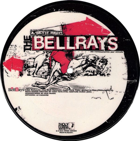 The Bellrays – Get It Right / Chain On You - 7" - Picture Disc - 2003 - The Holy Cobra Society – 003