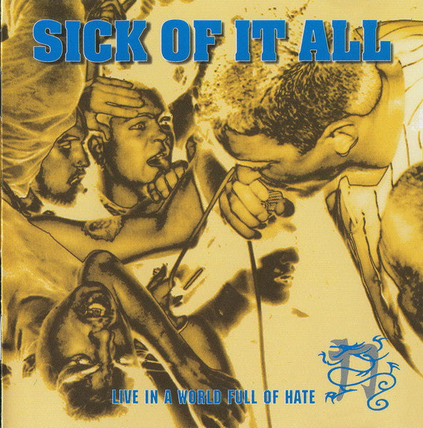 Sick Of It All – Live In A World Full Of Hate - CD - Muy Buen Estado / Very Good Condition (VG+ / M-)