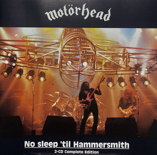Motörhead – No Sleep 'til Hammersmith (2-CD Complete Edition) - 2xCD - Como Nuevo / Like New (M- / M-)