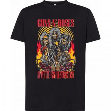 Guns n' Roses - Camiseta / T-Shirt / Tallas – Sizes: S/M/L/XL/XXL