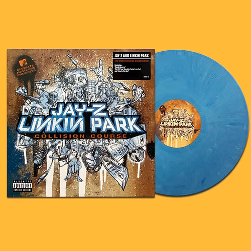JAY-Z AND LINKIN PARK LP Collision Course (Blue Marbled Coloured Vinyl)